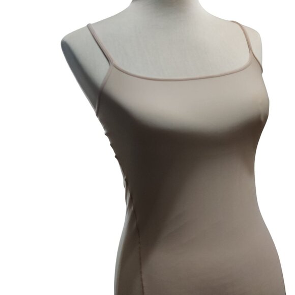 JKY by Jockey M Nude Smoothing Cami Tank Top Light Shapewear Adjustable Straps - Picture 2 of 7